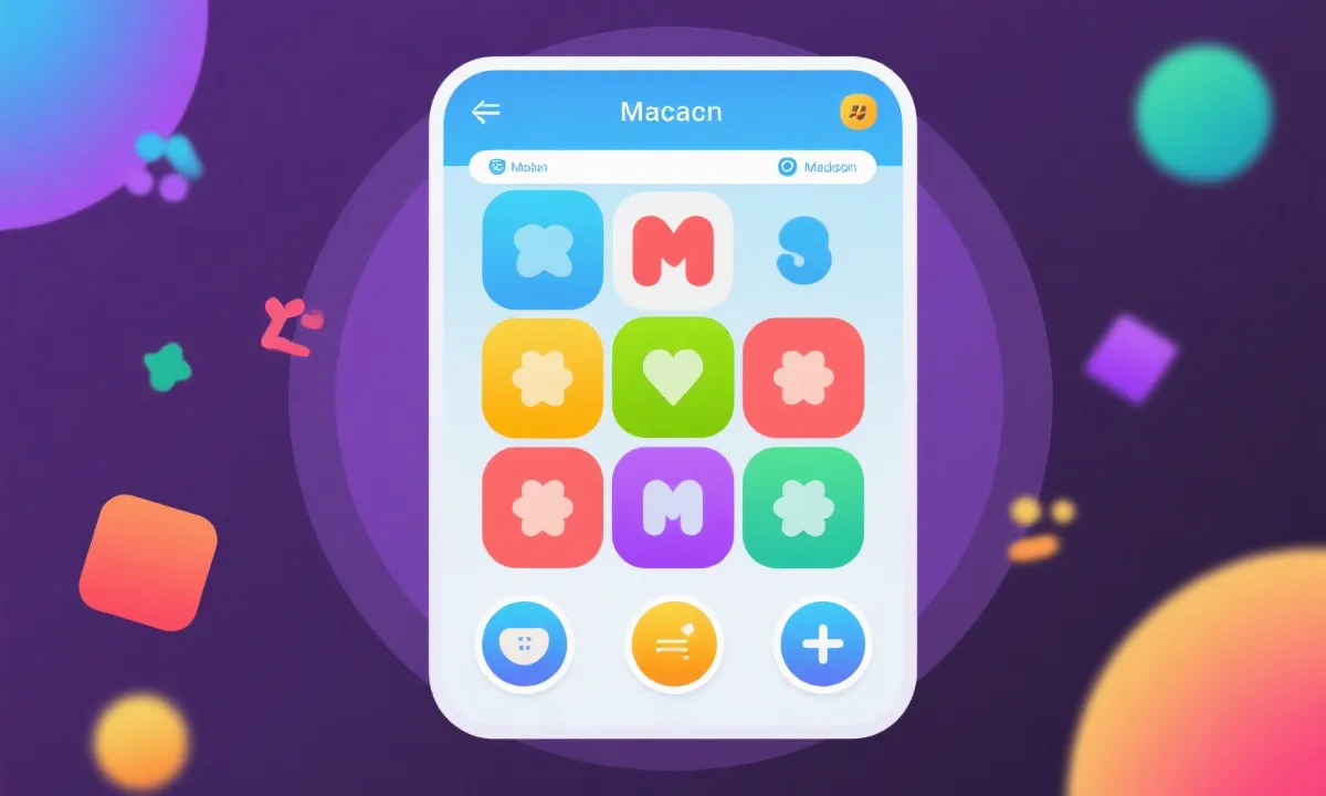 转轴匹配休闲玩法视觉示意